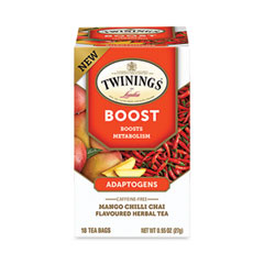 Boost Mango Chili Chai Herbal Tea Bags, 0.95 oz, 18/Box