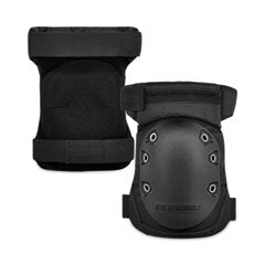 ProFlex 435HL Hinged Gel Knee Pad, Hard Cap, Hook and Loop Closure, One Size, Black, Pair, Ships in 1-3 Business Days