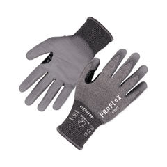 ProFlex 7071 ANSI A7 PU Coated CR Gloves, Gray, Small, 12 Pairs/Pack, Ships in 1-3 Business Days