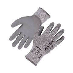 ProFlex 7030 ANSI A3 PU Coated CR Gloves, Gray, Medium, 12 Pairs/Pack, Ships in 1-3 Business Days