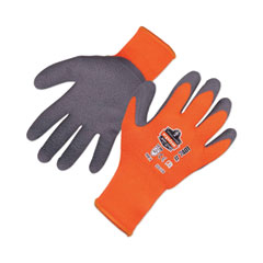 ProFlex 7401 Coated Lightweight Winter Gloves, Orange, Medium, Pair, Ships in 1-3 Business Days