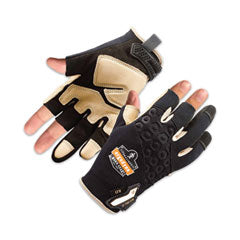 ProFlex 720LTR Heavy-Duty Leather-Reinforced Framing Gloves, Black, Large, Pair, Ships in 1-3 Business Days