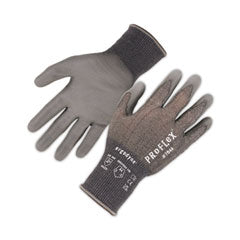 ProFlex 7044 ANSI A4 PU Coated CR Gloves, Gray, Large, Pair, Ships in 1-3 Business Days