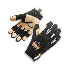 ProFlex 710LTR Heavy-Duty Leather-Reinforced Gloves, Black, Medium, Pair, Ships in 1-3 Business Days