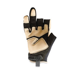 ProFlex 720LTR Heavy-Duty Leather-Reinforced Framing Gloves, Black, Medium, Pair, Ships in 1-3 Business Days