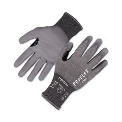 ProFlex 7071 ANSI A7 PU Coated CR Gloves, Gray, Medium, Pair, Ships in 1-3 Business Days