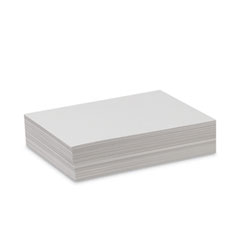 White Drawing Paper, 78 lb Text Weight, 12 x 18, Pure White, 500/Ream