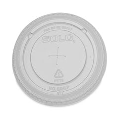 Plastic Cold Cup Lids, Fits 12 oz to 14 oz Cups, Clear, 1,000/Carton