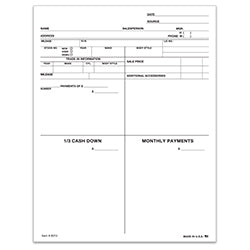 Four Square / Customer Proposal (2 Pads of 50) 100 / PD