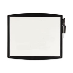 Partition Additions Dry Erase Board, 15.38 x 13.25, White Surface, Dark Graphite HPS Frame Partition Additions Dry Erase Board, 15.38 x 13.25, White Surface, Dark Graphite HPS Frame