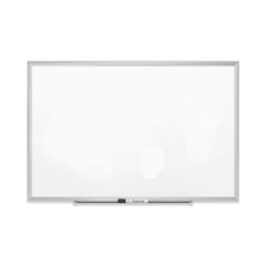 Classic Series Porcelain Magnetic Dry Erase Board, 72 x 48, White Surface, Silver Aluminum Frame