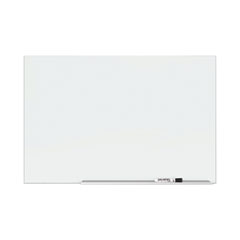 Element Framed Magnetic Glass Dry-Erase Boards, 74 x 42, White Surface, Silver Aluminum Frame