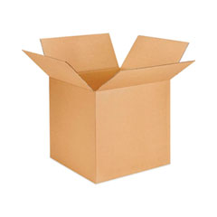 Fixed-Depth Brown Corrugated Shipping Boxes, Regular Slotted Container