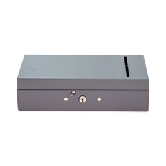 Steel Bond Box, 1 Compartment, 10.4 x 5.4 x 3.1, Gray