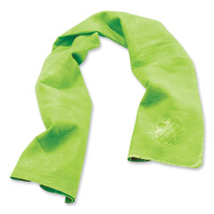 Chill-Its 6602 Evaporative PVA Cooling Towel, 29.5 x 13, One Size Fits Most, PVA, Hi-Vis Lime, Ships in 1-3 Business Days