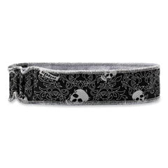 Chill-Its 6605 High-Performance Terry Cloth Sweatband, Cotton Terry Cloth, One Size, Skulls, Ships in 1-3 Business Days