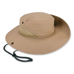 Chill-Its 8936 Lightweight Mesh Paneling Ranger Hat, Small/Medium, Khaki, Ships in 1-3 Business Days