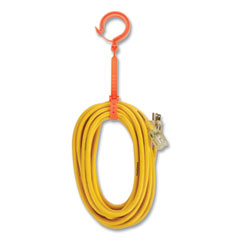 Squids 3540 Large Locking Hook, Short, Nylon, Orange, 44 lb Capacity, Ships in 1-3 Business Days