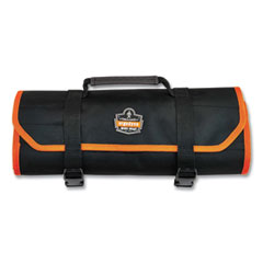 Arsenal 5871 Polyester Tool Roll Up, 21 Compartments, 27 x 14, Polyester, Black, Ships in 1-3 Business Days