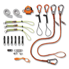 Squids 3184 Concrete Finisher + Mason Tool Tethering Kit, Asstd Max Work Cap, Lengths and Colors, Ships in 1-3 Business Days