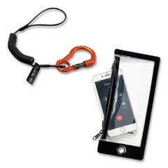 Squids 3195 Cell Phone Tool Tethering Kit, 1 lb Max Working Capacity, 12" to 48", Black/Orange, Ships in 1-3 Business Days