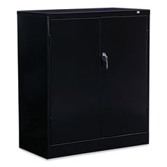 Economy Assembled Storage Cabinet, 36w x 18d x 42h, Black