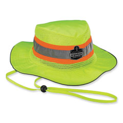 GloWear 8935 Hi-Vis Ranger Sun Hat, Polyester, Large/X-Large, Lime, Ships in 1-3 Business Days