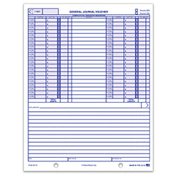 General Journal Voucher - FMAS-252 50 / PK