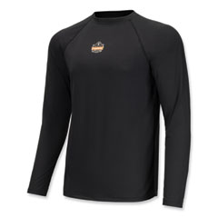 N-Ferno 6436 Long Sleeve Lightweight Base Layer Shirt, Medium, Black, Ships in 1-3 Business Days