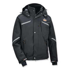 N-Ferno 6466 Thermal Jacket with 500D Nylon Shell, X-Large, Black, Ships in 1-3 Business Days