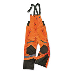 GloWear 8928 Class E Hi-Vis Insulated Bibs, 2X-Large, Orange, Ships in 1-3 Business Days