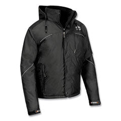 N-Ferno 6467 Winter Work Jacket with 300D Polyester Shell, Medium, Black, Ships in 1-3 Business Days