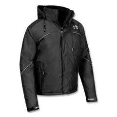 N-Ferno 6467 Winter Work Jacket with 300D Polyester Shell, Large, Black, Ships in 1-3 Business Days