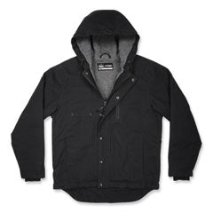 N-Ferno 6468 Duck Canvas Work Jacket, Large, Black, Ships in 1-3 Business Days