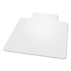 EverLife Chair Mat for Extra High Pile Carpet wih Lip, 45 x 53, Clear, Ships in 4-6 Business Days