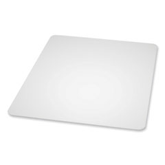 EverLife Textured Chair Mat for Hard Floors, Square, 60 x 60, Clear, Ships in 4-6 Business Days