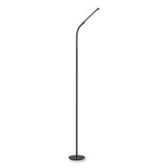 Resi LED Floor Lamp, Gooseneck, 60" Tall, Black, Ships in 1-3 Business Days