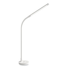 Resi LED Desk Lamp, Gooseneck, 18.5" High, White, Ships in 1-3 Business Days