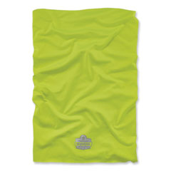 Chill-Its 6487 Cooling Performance Knit Multi-Band, Polyester/Spandex, One Size, Hi-Vis Lime, Ships in 1-3 Business Days