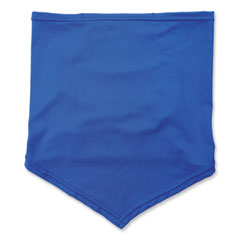 Chill-Its 6483  Cooling Neck Gaiter Bandana Pocket, Polyester/Spandex, Small/Medium, Blue, Ships in 1-3 Business Days