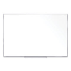 Non-Magnetic Whiteboard with Aluminum Frame, 60.63 x 36.44, White Surface, Satin Aluminum Frame, Ships in 7-10 Business Days