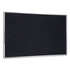 Aluminum-Frame Recycled Rubber Bulletin Boards, 36 x 24, Confetti Surface, Satin Aluminum Frame, Ships in 7-10 Business Days