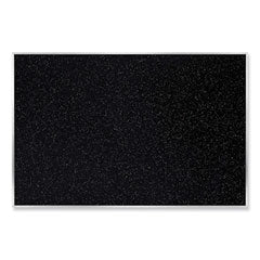 Satin Aluminum-Frame Recycled Rubber Bulletin Boards, 60.5 x 36.5, Confetti Surface, Ships in 7-10 Business Days