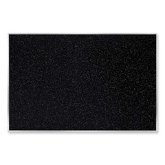 Satin Aluminum-Frame Recycled Rubber Bulletin Boards, 120.5 x 48.5, Confetti Surface, Ships in 7-10 Business Days