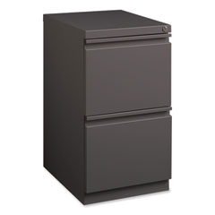 Full-Width Pull 20 Deep Mobile Pedestal File, File/File, Letter, Medium Tone, 15 x 19.88 x 27.75, Ships in 4-6 Business Days