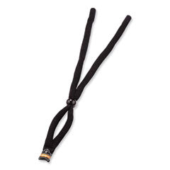 Skullerz 3200 Cotton Eyewear Lanyard, 14" Long, Black, Ships in 1-3 Business Days