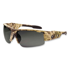 Skullerz Dagr Safety Glasses, Kryptek Highlander Nylon Impact Frame, Polarized Smoke Polycarb Lens,Ships in 1-3 Business Days