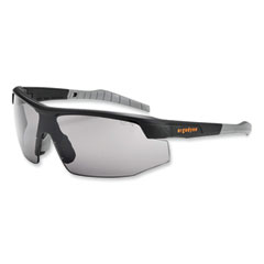 Skullerz Skoll Safety Glasses, Matte Black Nylon Impact Frame, Smoke Polycarbonate Lens, Ships in 1-3 Business Days