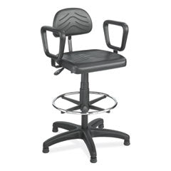 Optional Closed Loop Armrests for Safco Task Master Series Chairs, 2 x 13 x 9, Black, 2/Set, Ships in 1-3 Business Days