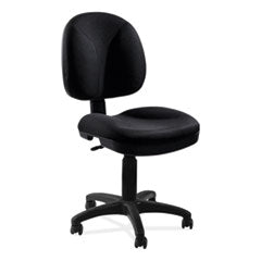 Comfort Task Chair, Supports Up to 300 lb, 19" to 23" Seat Height, Black Seat/Back, Black/Base, Ships in 1-3 Business Days